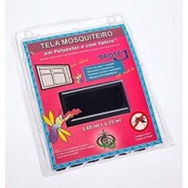 Imagem da oferta Tela Mosquiteiro Com Velcro Protej Preta