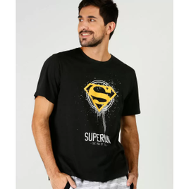 Imagem da oferta Camiseta Masculina Super Homem Warner Bros