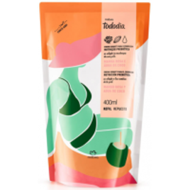 Refil Creme Sorbet Desodorante Nutritivo Para o Corpo Tododia Manga Rosa e Água De Coco 400ml - Natura