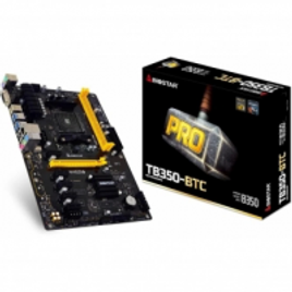 Imagem da oferta Placa Mãe Biostar PRO TB350-BTC Chipset B350 AMD AM4 ATX DDR4
