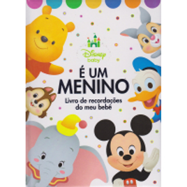 Imagem da oferta Livro É Um Menino Livro de Recordações Coleção Disney Baby - Jefferson Ferreira