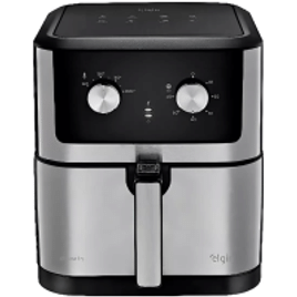 Imagem da oferta Fritadeira Elétrica Chrome Fry Inox Elgin 8l Airfryer 110v