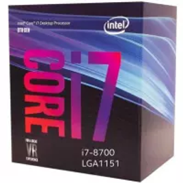 Imagem da oferta Processador Intel Core i7-8700 Coffee Lake Cache 12MB 3.2GHz (4.6GHz Max Turbo) LGA 1151 - BX80684I78700