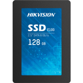 SSD Hikvision E-100 128GB SATA III Leitura 550MBs e Gravação 430MBs - HS-SSD-E100-128GB
