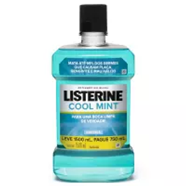 Imagem da oferta Listerine Antisséptico Bucal Cool Mint 1,5L
