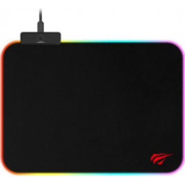 Imagem da oferta Mousepad Gamer Havit MP901 RGB Médio Black
