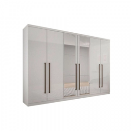Guarda Roupa Novo Horizonte Bari 6 Portas 8 Gav