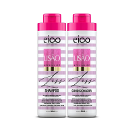 Imagem da oferta Kit Eico Shampoo + Condicionador Lisão 800ml