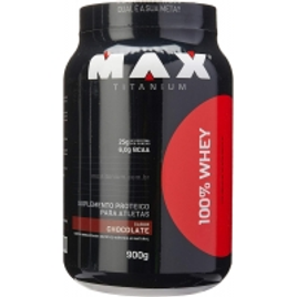 Imagem da oferta 100% Whey Protein Max Titanium 900g