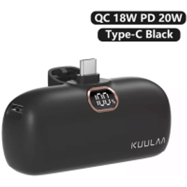 Imagem da oferta Mini Power Bank KUULAA 5000mAh QC 18W PD 20W