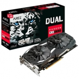 Imagem da oferta Placa de Vídeo Asus Arez Dual AMD Radeon RX 580 OC Edition 8GB GDDR5 - AREZ-DUAL-RX580-O8G