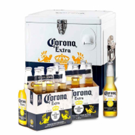 Imagem da oferta Kit Cooler Corona 15L + Corona Extra 330ml 12 Unidades