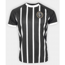 Imagem da oferta Camisa Corinthians Vintage Collection Masculina - Preto e Branco