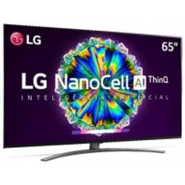 Imagem da oferta Smart Tv Lg 65" 8k Ips Nanocell Wifi Bluetooth Hdr Inteligencia Artificial Thinqai Google Alexa Iot -65NANO96SNA