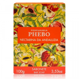 Imagem da oferta Sabonete em Barra Cremoso Phebo Mediterrâneo Nectarina da Andaluzia 100g