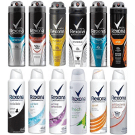 Imagem da oferta Seleção de Desodorante Aerosol Rexona 150ML - Diversas Fragrâncias