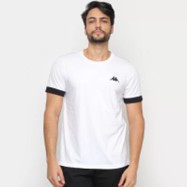 Imagem da oferta Camiseta Kappa Classic Masculina - Branco