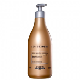 Imagem da oferta Shampoo Absolut Repair Gold Quinoa + Protein 500ml - L'Oréal Professionnel