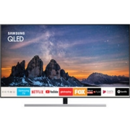 Imagem da oferta Smart TV QLED 65" Samsung QN65Q80RAGXZD Ultra HD 4K com conversor Digital 4 HDMI 3 USB Wi-Fi Direct Full Array 8x Única