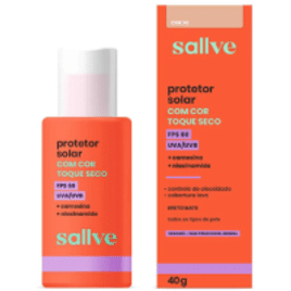 Imagem da oferta Protetor Solar Facial Creme FPS 60 Sallve 40g