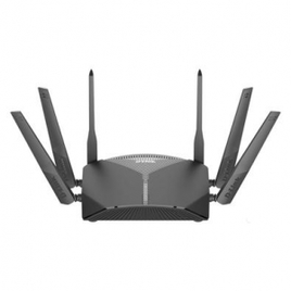 Roteador Wireless D-Link EXO Smart Mesh AC3000 WiFi com Controle de Voz por Assistentes Google e Alexa - DIR-3040