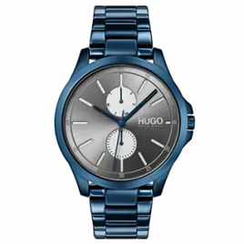 Imagem da oferta Relógio Hugo Boss Masculino Aço Azul Metálico - 1530006