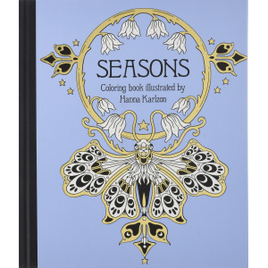Imagem da oferta Livro Seasons Coloring Book: Published in Sweden as Tidevarv (Inglês)