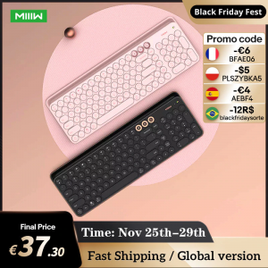 Teclado sem Fio Miiiw para Windows/Mac/Android 2.4ghz