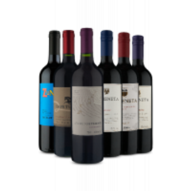 Imagem da oferta Kit 6 Vinhos Chileno Uvas Tintas