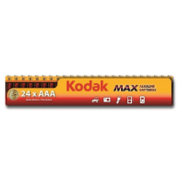 Imagem da oferta Pilha Kodak Alcalina Max AAA Embalagem Com 24 unidades