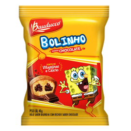 Mini Bolo de Baunilha e Chocolate Bauducco 40g