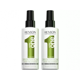 Kit Revlon Uniq One All in One Green Tea - Leave In 150ml 2 Unidades