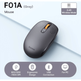 Imagem da oferta Mouse sem Fio Baseus 1600 DPI 2.4 GHz