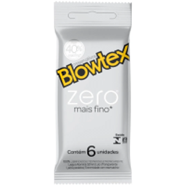 Imagem da oferta Preservativo Blowtex Zero Com 6 Unidades