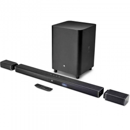 Imagem da oferta Soundbar JBL Bar 5.1 canais 4K Ultra HD Potência 218 W RMS Bluetooth Preto