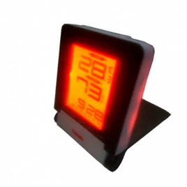 Imagem da oferta Relógio Termo Higrômetro Mede Temperatura e Umidade Tomate - PD-006
