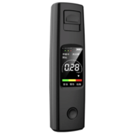 Imagem da oferta Bafômetro testador de álcool portátil A20 de alta sensibilidade recarregável USB-C com display HD