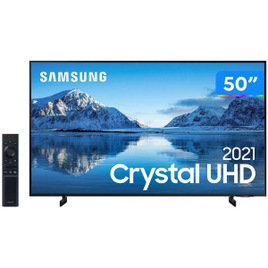 Imagem da oferta Smart TV LED 50" 4K Samsung 50AU8000 3 HDMI 2 USB Wi-Fi Bluetooth 60Hz - UN50AU8000GXZD