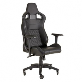 Imagem da oferta Cadeira Gamer Corsair T1 Race Preta Braço 4D Reclinável com Almofadas Cilindro de Gás Classe 4 - CF-9010011