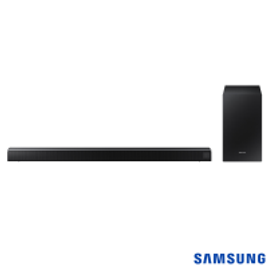 Imagem da oferta Soundbar Samsung com 2.1 Canais 320W e Subwoofer Sem Fio - HW-R550/ZD