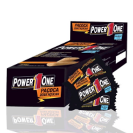 Imagem da oferta Paçoca Zero Açúcar caixa com 24 unidades de 18gr Power One