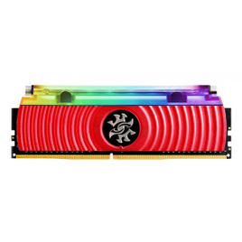 Imagem da oferta Memória RAM DDR4 XPG Spectrix D80 16GB 3200Mhz CL16 RGB Red - AX4U3200316G16A-SR80