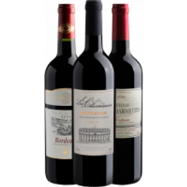 Imagem da oferta Vinhos Trio Bordeaux