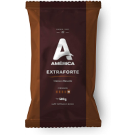 Imagem da oferta 3 unidades Café Torrado e Moído América Extraforte Almofada 500g