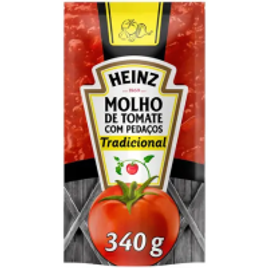 Imagem da oferta 6 Unidades Molho de Tomate Tradicional 340g Heinz