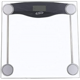 Balança Digital G-Tech Balgl10 em Vidro Temperado Transparente