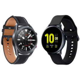 Imagem da oferta Smartwatch Samsung Galaxy Watch3 45mm LTE + Smartwatch Samsung Galaxy Watch Active2 BT 44mm