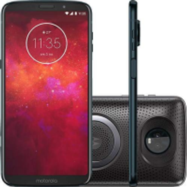 Imagem da oferta Smartphone Motorola Moto Z3 Play Sound Edition 64GB