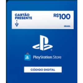 R$100 PlayStation Store - Cartão Presente Digital