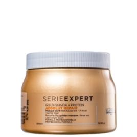Imagem da oferta Máscara L'Oréal Professionnel Serie Expert Absolut Repair Gold Quinoa + Protein Golden 500ml